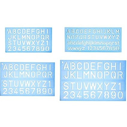 ABC Stencil Plate -10mm/20mm/30mm/40mm | Shopee Malaysia