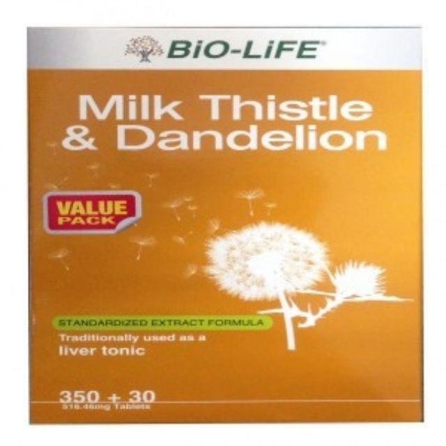 Milk thistle and dandelion