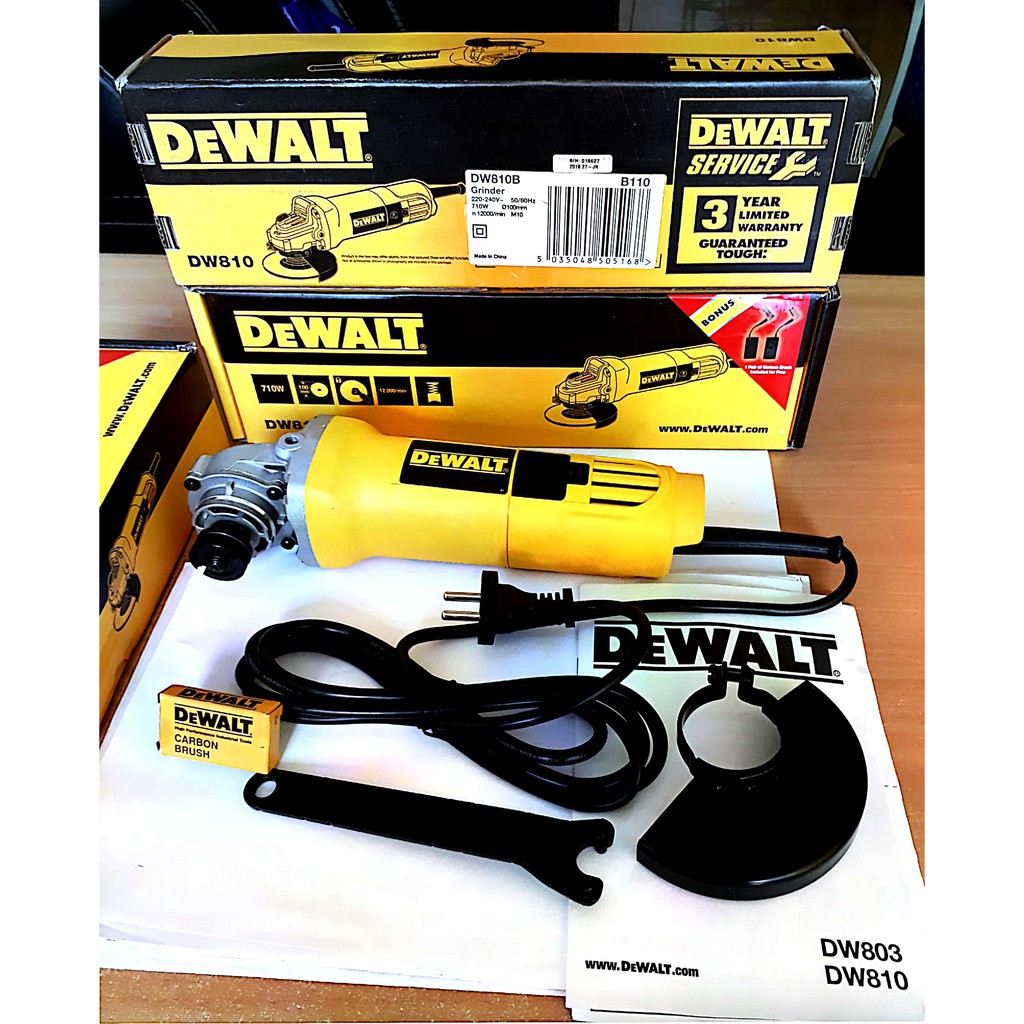 Dewalt DW810B 4 Inch Hand Grinding Machine - Iron Cutting, Ceramic ...