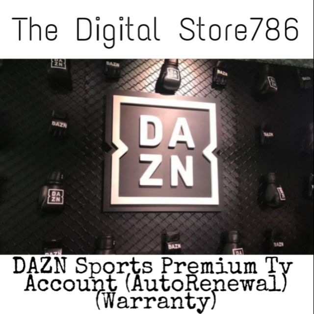 Dazn Sports Premium Tv Account Autorenewal Shopee Malaysia