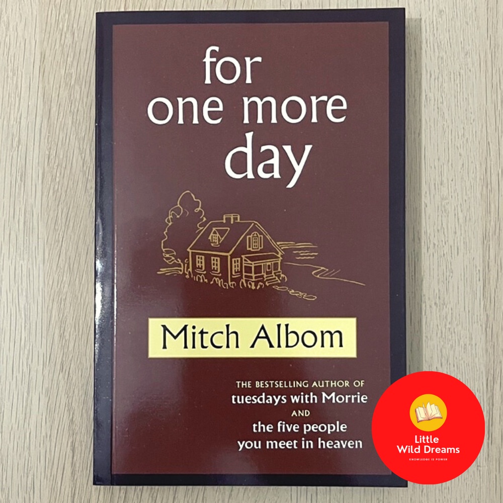 English Book : For One More Day by Mitch Albom |  Inspirational Contemporary Fiction