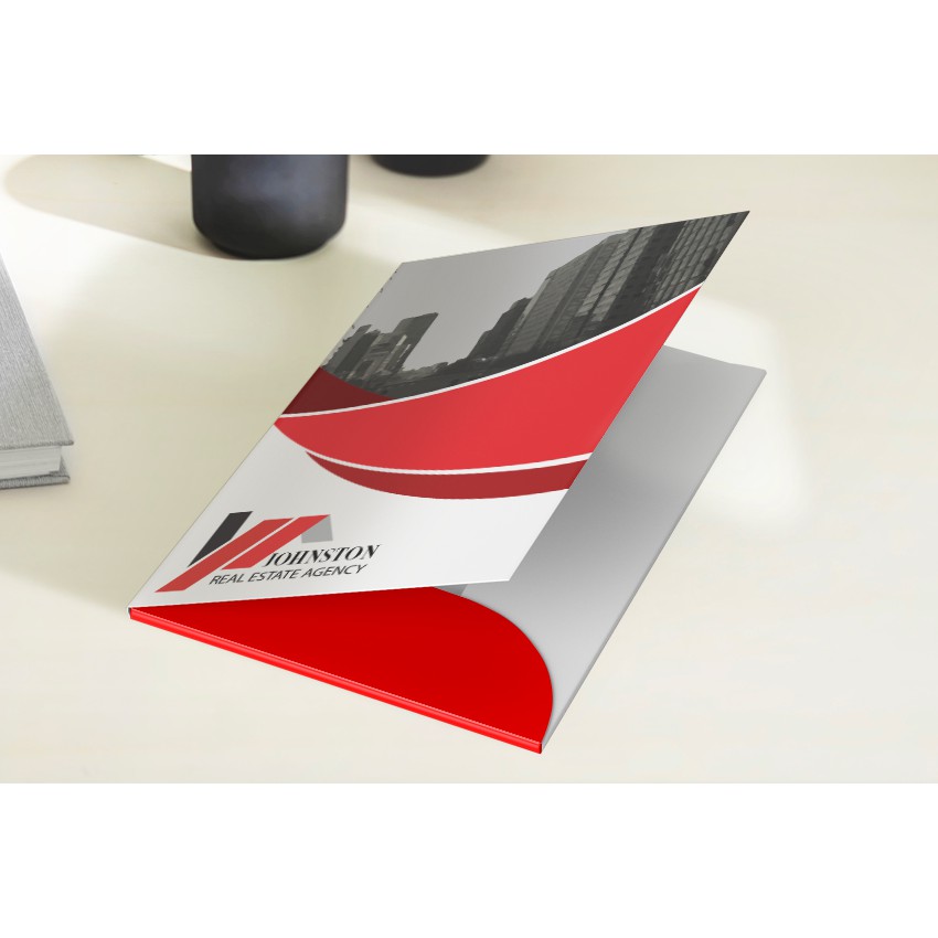 250pcs Presentation Folder A4+ Full Colour Document File Custom Design & Print Free Courier MCO PKP Essential Products