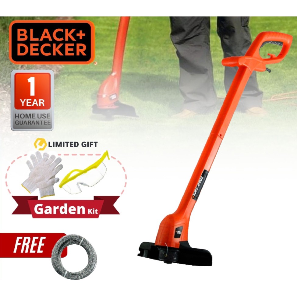 Mesin Rumput Elektrik Black Decker Gl260 String Grass Trimmer Mesin Rumput 250w Foc Trimmer Line Shopee Malaysia