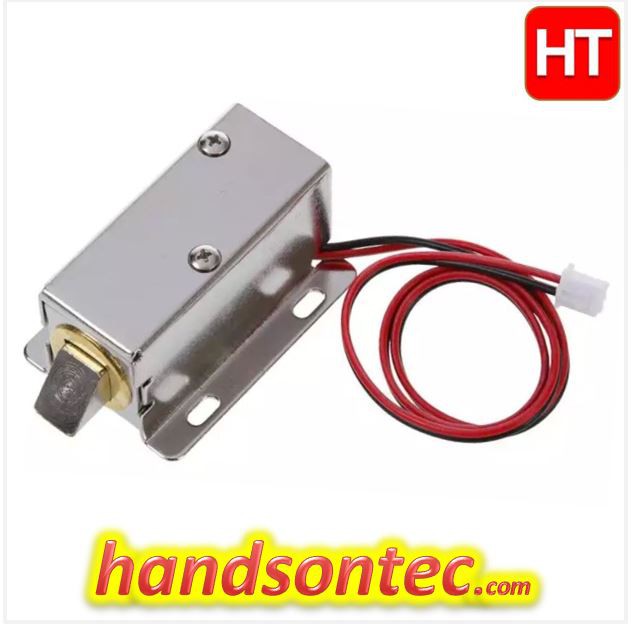 Sourcingmap Linear Motion Solenoid Electromagnet DC24V 450mA 9.6W 42N