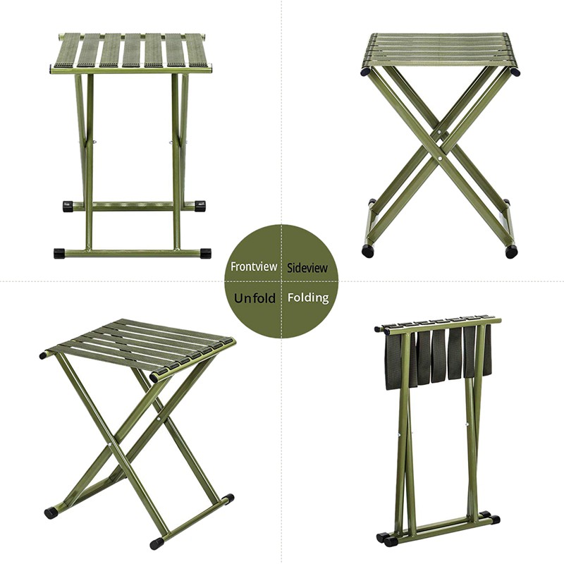 heavy duty portable folding stool