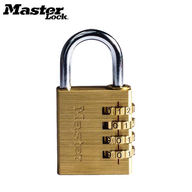 Master Lock 4 Digit Combination Coded Padlock Exterior