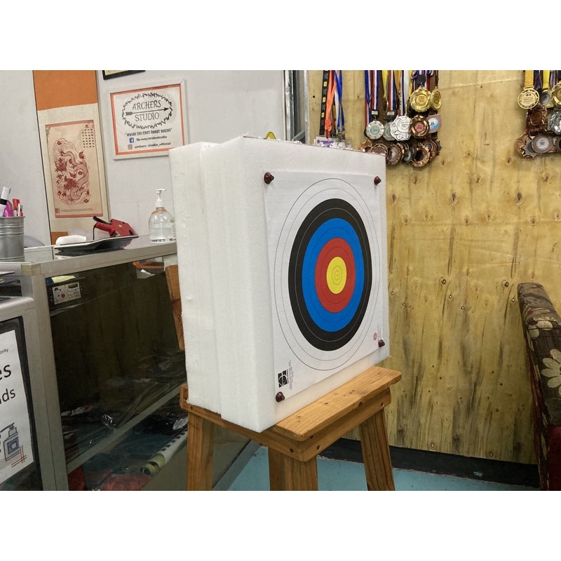 Archery Target Butt 50x50x10x2 pcf 2.2 (double layer) | Shopee Malaysia