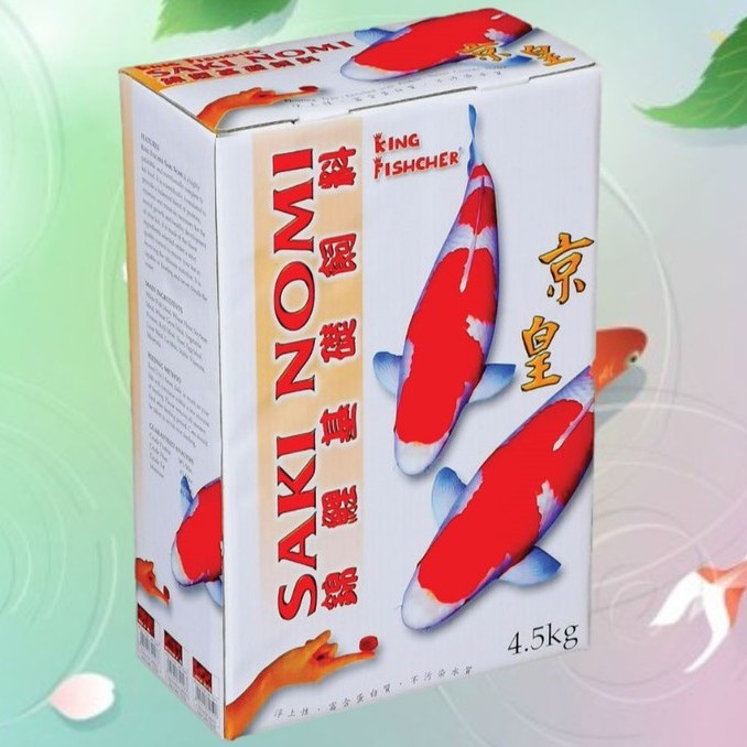 SAKI NOMI Premium Koi Fish Food 4.5kg - 38% Protein | Premium Makanan ...