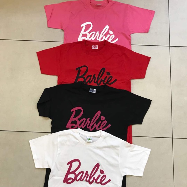 white barbie t shirt