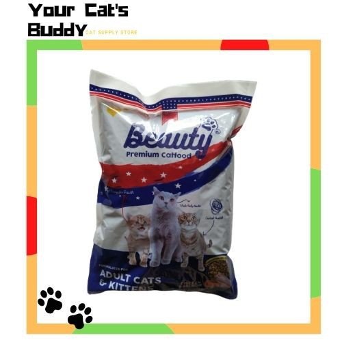 Beauty Cat Food Premium Repack 1 kg Shopee Malaysia