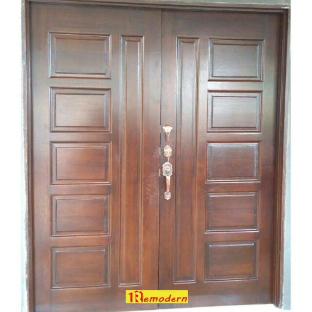 RR47L Solid Mix Door Pintu  Kayu  Malaysia  Door Pintu  