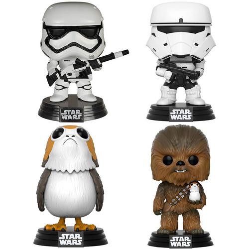 chewbacca and porg funko pop