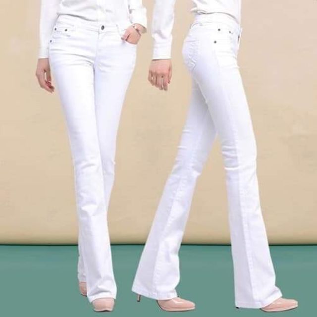 new white jeans