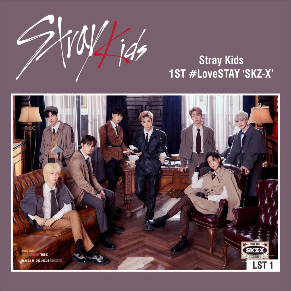 Stray KIDS 1ST Lovestay'Skz-X' FELIX HYUNJIN CHANGBIN BANG CHAN HAN LEE KNOW SEUNG MIN I.N POSTER