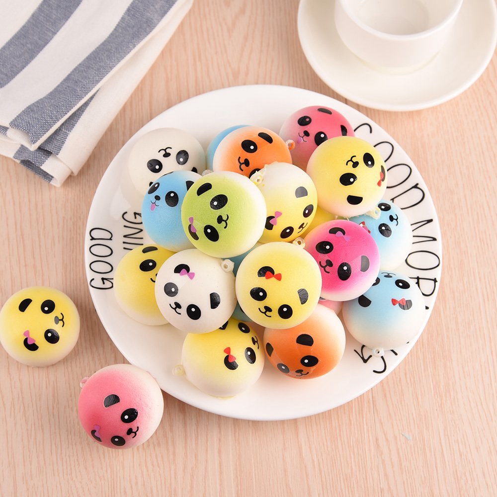  Mini  Cute Soft Slow Rising Panda Squishies Panda Squishies 