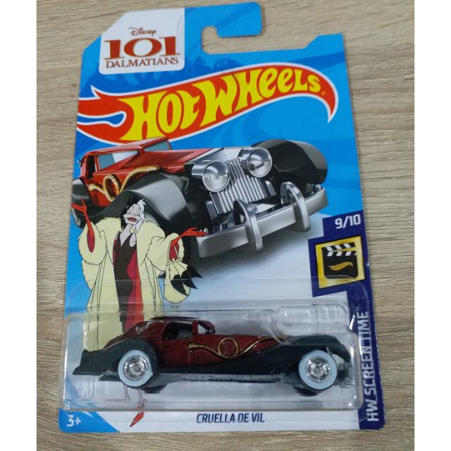 cruella de vil hot wheels super treasure hunt