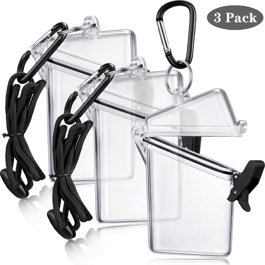 Outdoor Waterproof Card Box ABS Plastic Work ID Card Holder Chest Card Change Box Shopee Malaysia