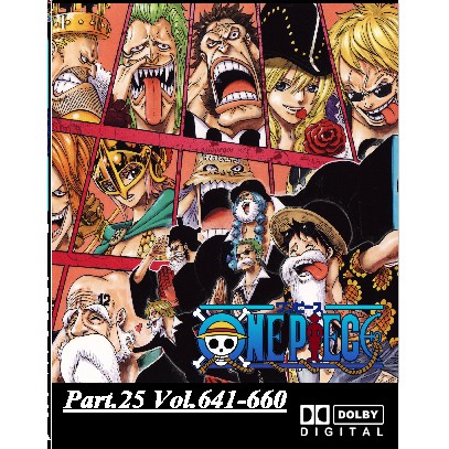 Dvd Anime One Piece Part 21 22 23 24 25 Episode 561 660 Japan Voice English Subtitile Only Japan Voice Shopee Malaysia