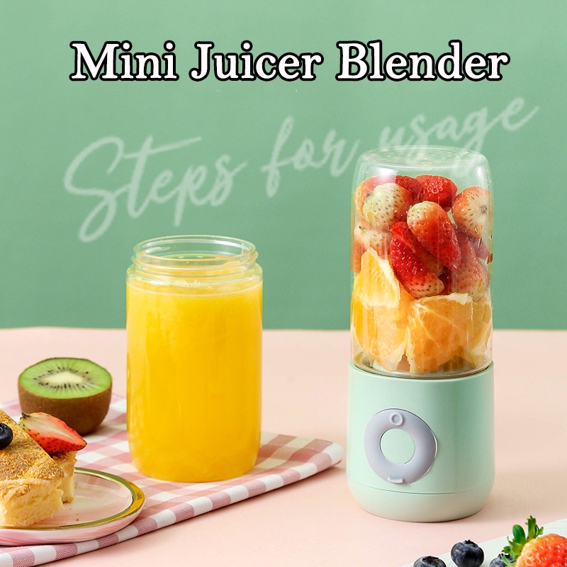 Fruit Juicer Cup Electric  Portable Smoothie Blender Mini Mixer Juice USB Charging Fruit Juicer Blender Machine