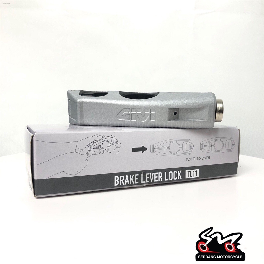 Givi brake lever lock TL11 kunci brek motorsikal Shopee Malaysia