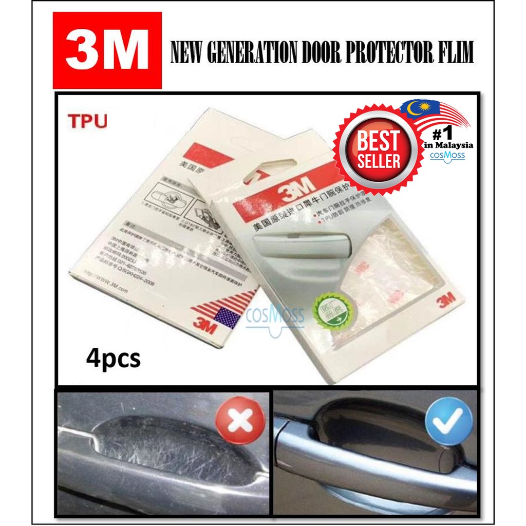 Clear Car Door Handle Films Sticker Protector Anti Scratch Protect