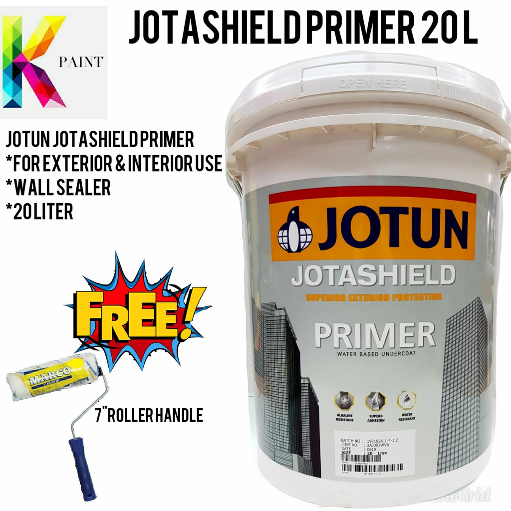 White 20l Jotun Jotashield Primer Exterior Shopee Malaysia 8940