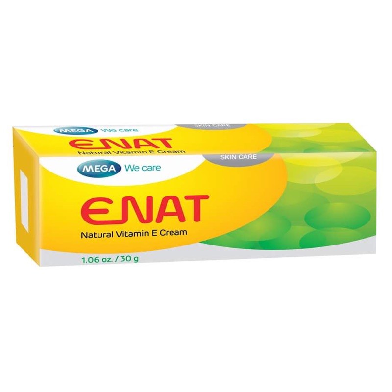 Enat Natural Vitamin E Cream Tube 30g Shopee Malaysia