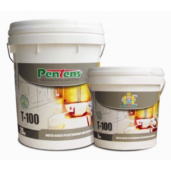 Pentens T-100 Water-based PU Bituminous Waterproofing Membrane - 5KG ...