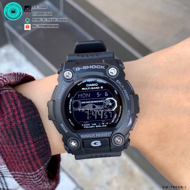 G Shock Multiband 6 Men S Watch Gw 7900b 1 Gw 7900b 1er Shopee Malaysia