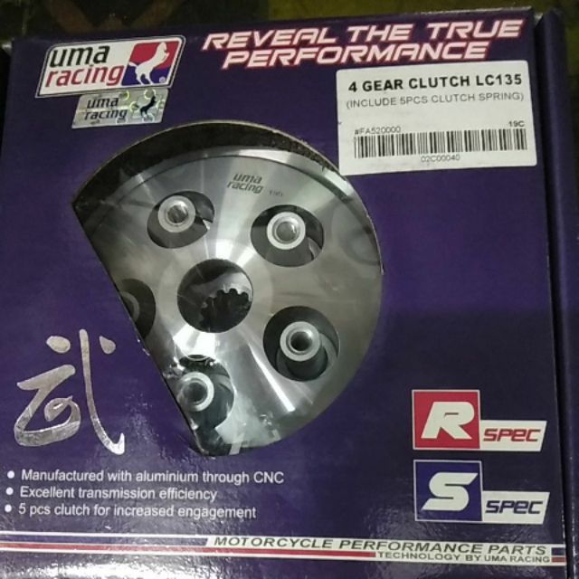 Uma Racing Hyper Clutch Lc135 4s Auto Modified To Hand Clutch Shopee Malaysia