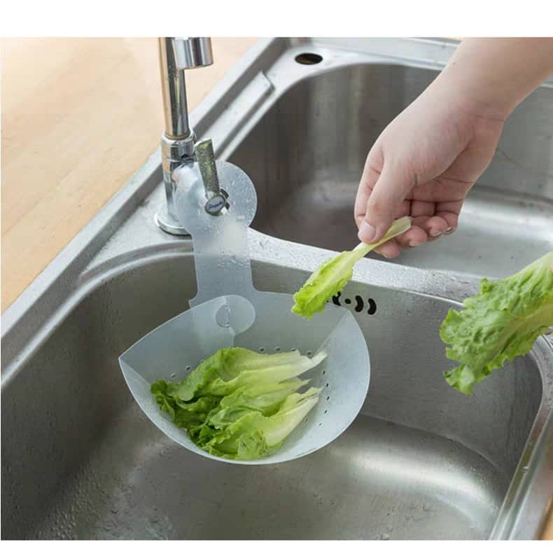 [Local Seller] EXTRA GIFT Kitchen Drain Sink Strainer Filter Food Catcher Foldable 