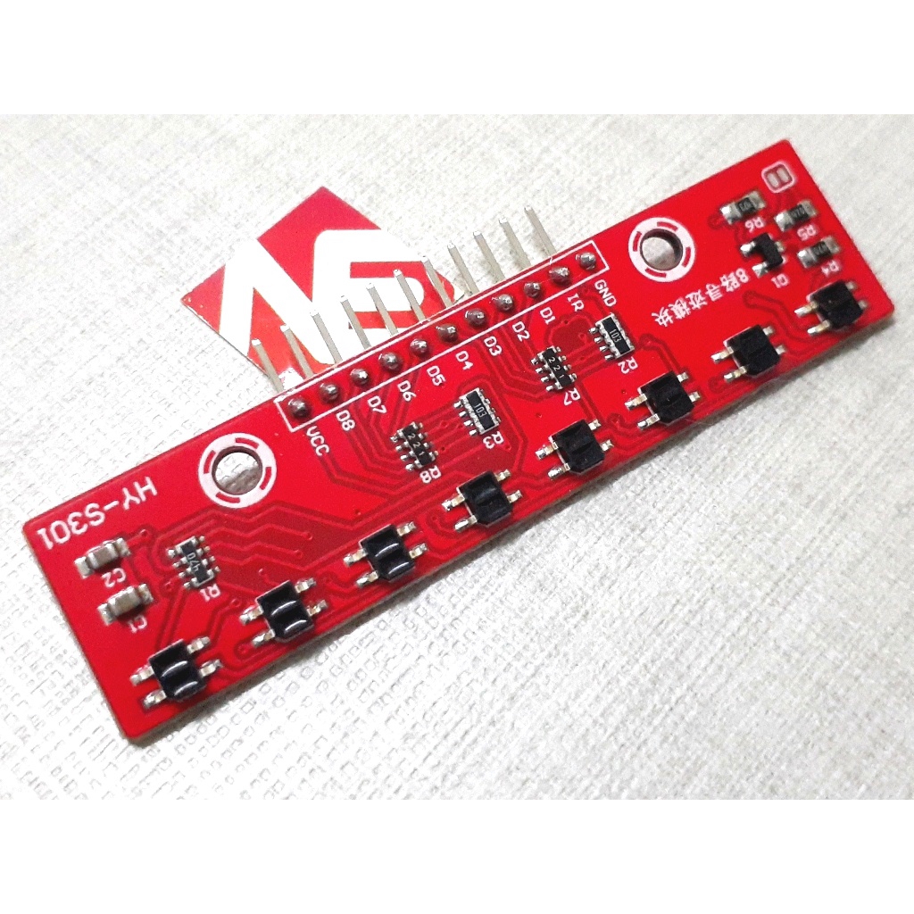 8 sensor line follower