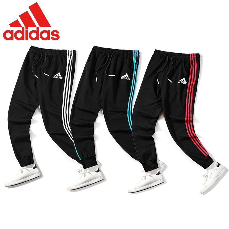 red white and blue adidas pants