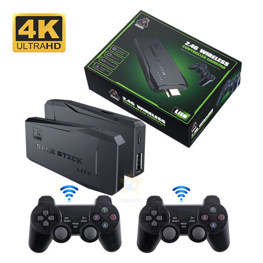 8.8 PROMO Portable 10K Game Stick 4K TV Video Game Console With 2.4G