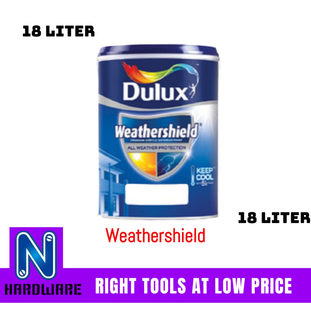 Dulux Weathershield Exterior Wall Paint Cat Luar Dinding Dulux Weathershield Exterior Wall Paint Cat Luar Dinding