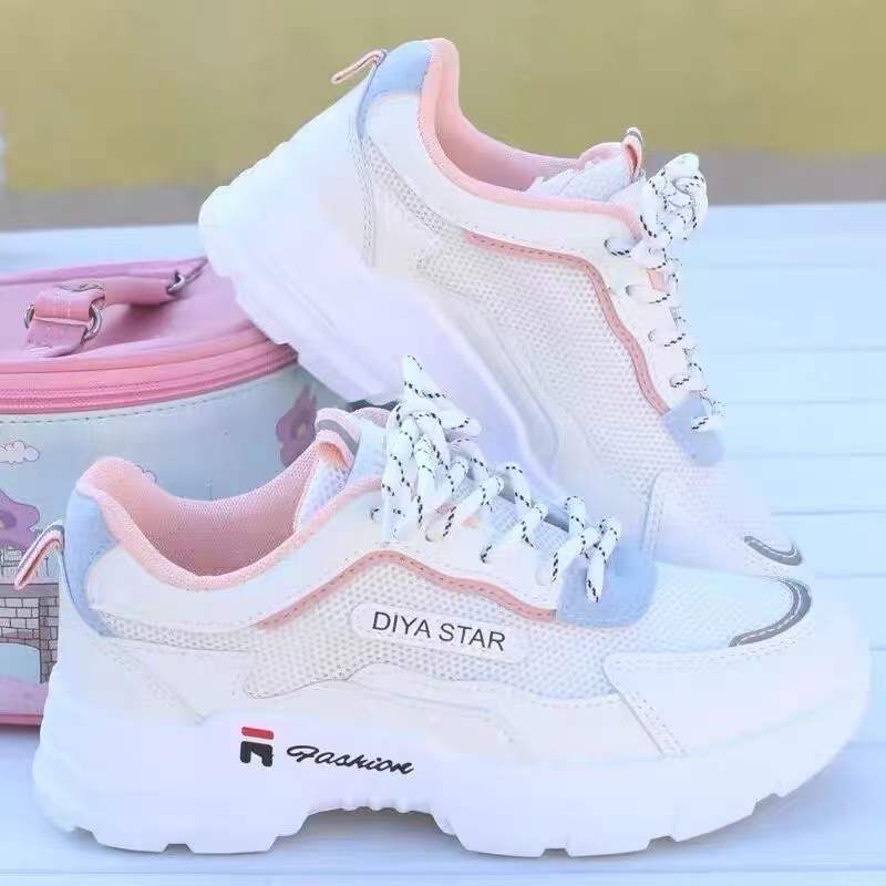 Women Running Sport Shoes Sneaker Kasut Perempuan SF-PSW32-V green