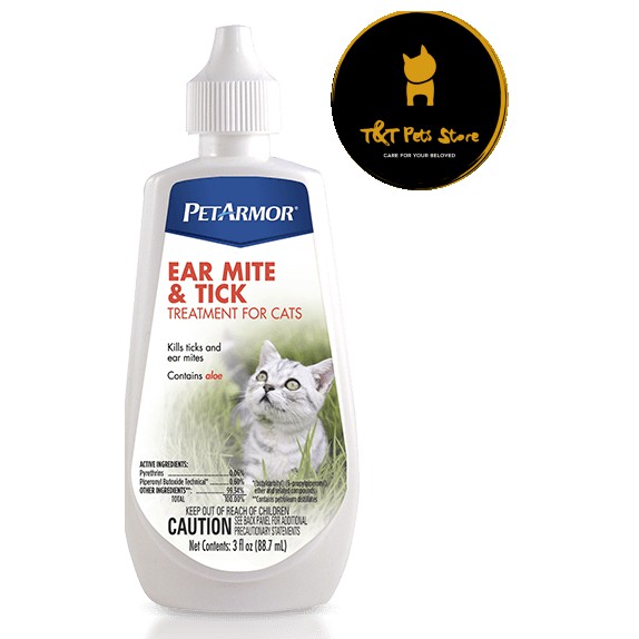 PetArmor® Ear Mite and Tick Treatment 88ml Shopee Malaysia