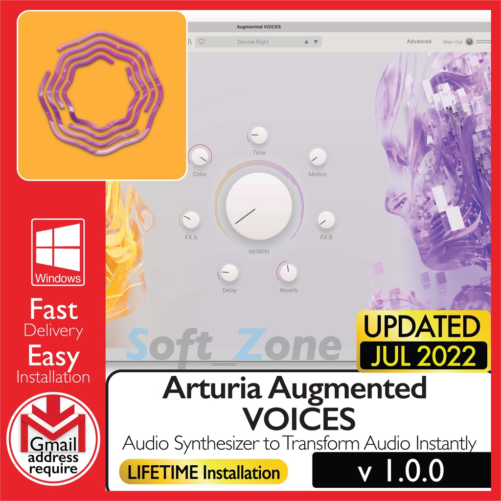 Arturia Augmented VOICES 1.0.0 Audio Synthesizer to Transform Audio