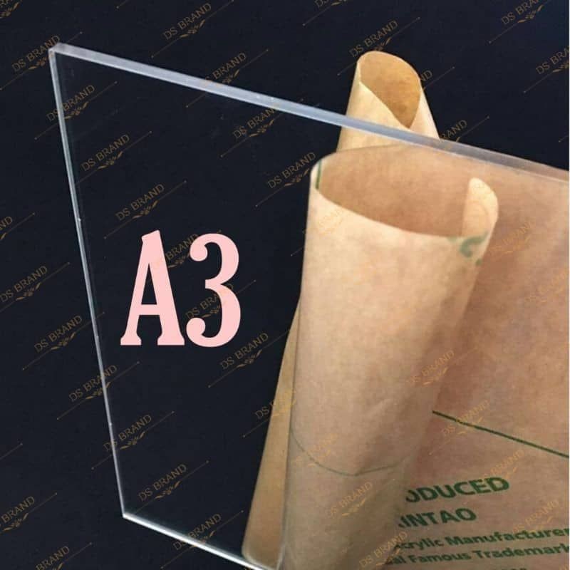 4MM and 5MM ACRYLIC PLASTIC SHEETS PERSPEX A4 A3 Size CLEAR 2MM 3MM A5 