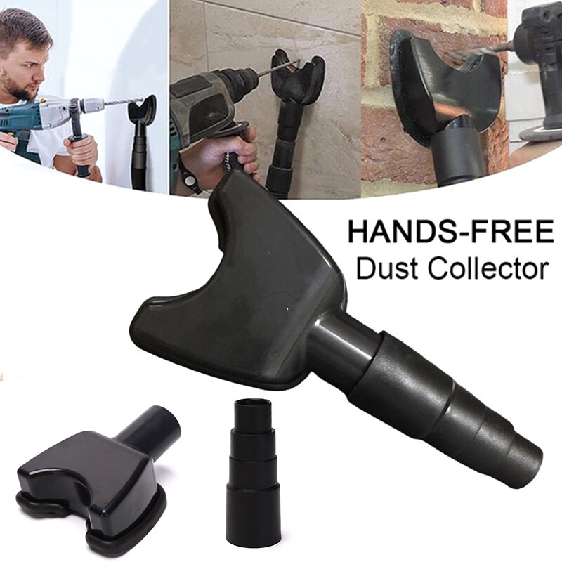 Duty DIY Hands-Free Dust Collector Extraction Tool Effectively Remove Debris From Drill Hole - Image 2