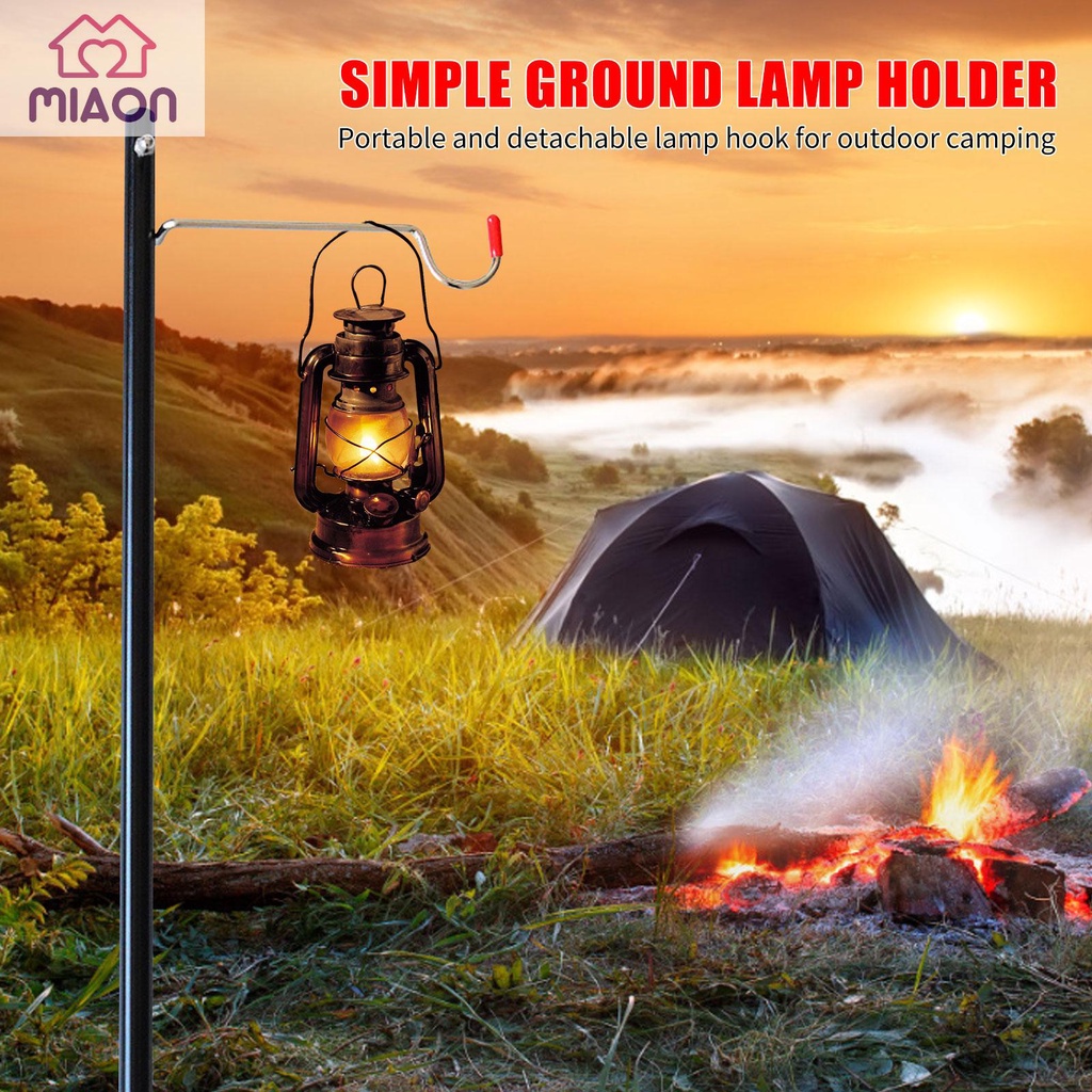 Multi Quality MIAON Portable Camping Light Stand & Desk Clip Outdoor Aluminum Alloy Bracket - Image 5