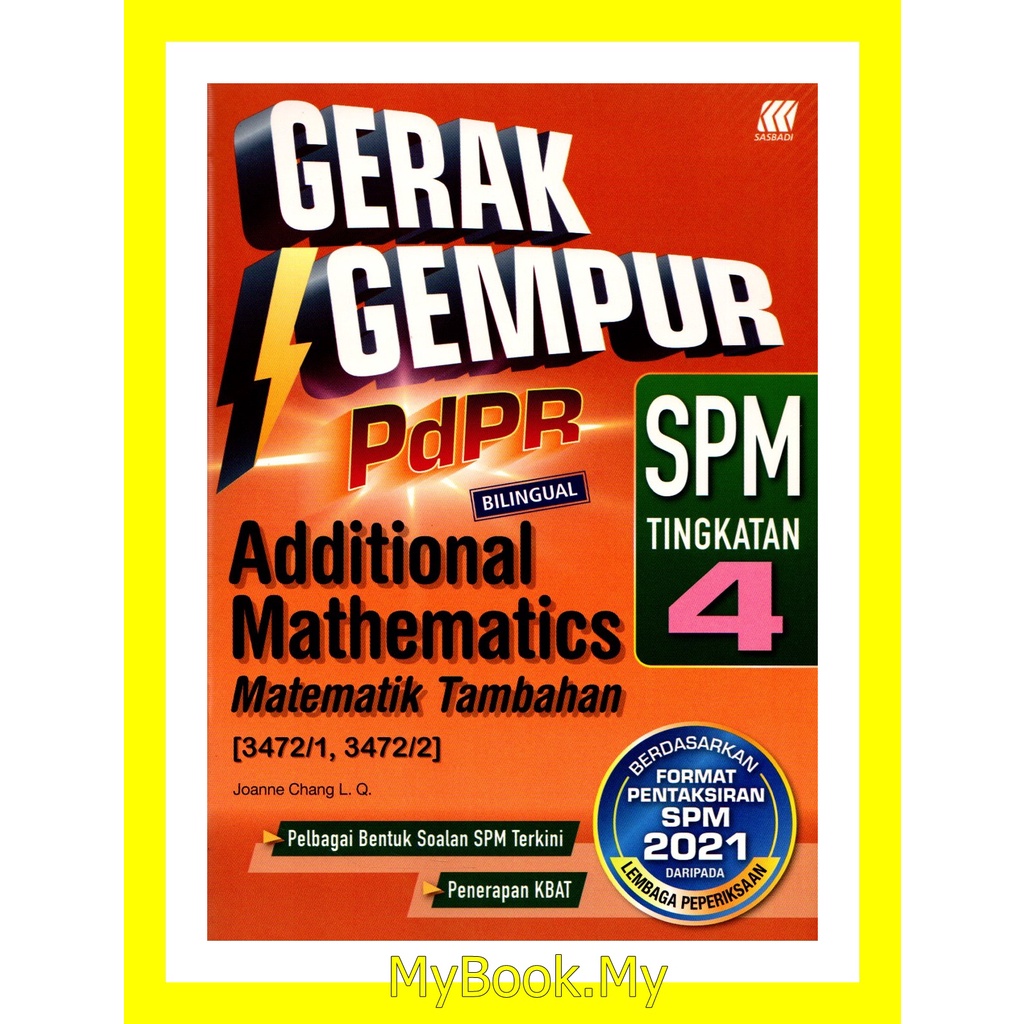 Buku teks matematik tambahan tingkatan 4 kssm pdf