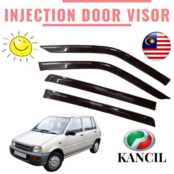 PERODUA Kancil 3" Injection Door Visor Air Press Sun Protection Visor