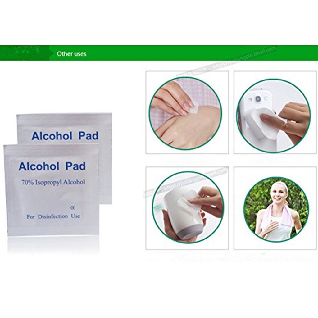 alcohol pad uses