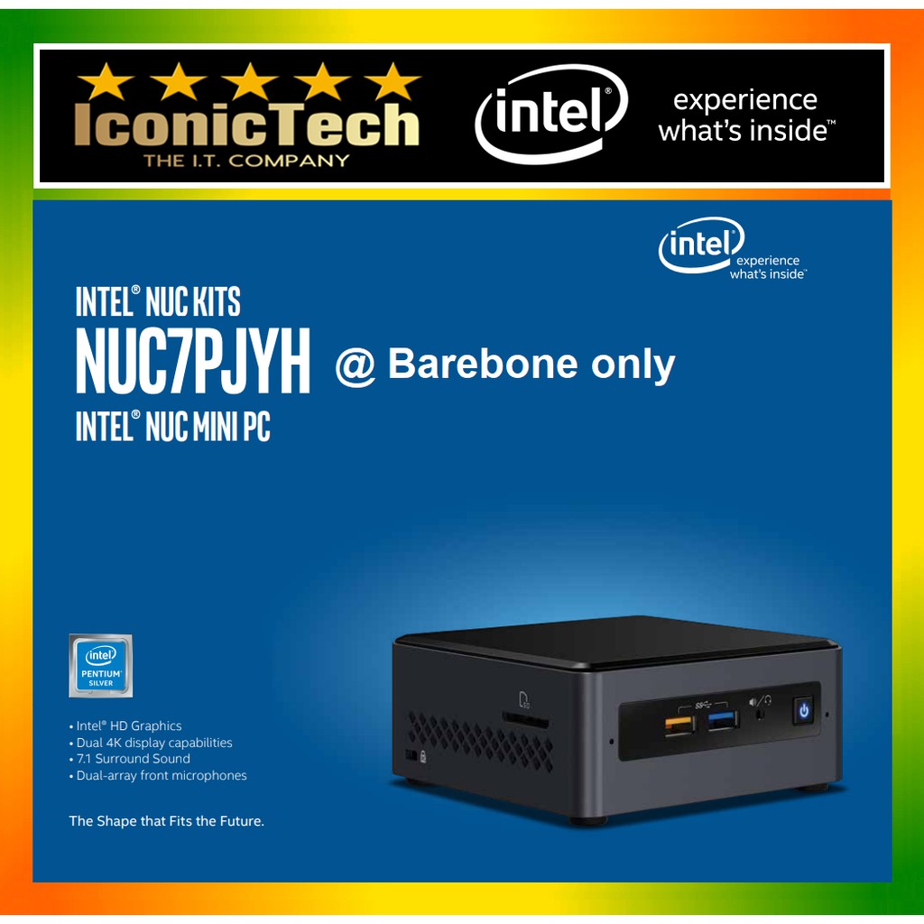 Intel nuc nuc7pjyh обзор