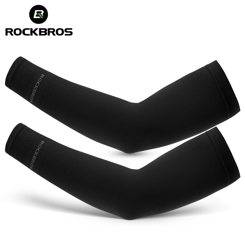 ROCKBROS Sleeves Handsock UV Protection Sarung Lengan Cycling Outdoor Sport Cooling Arm Sleeves Cover