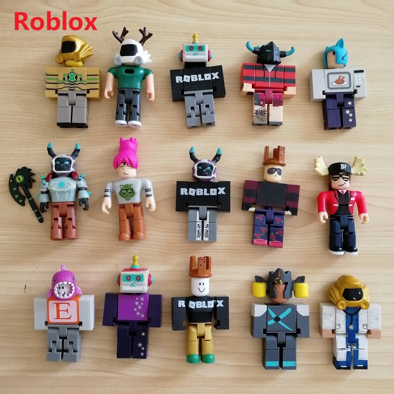 2020 Hot Sale New Virtual World Games Roblox Building Blocks Robot - roblox legends of roblox action figure pack code 6 figures missing a sword