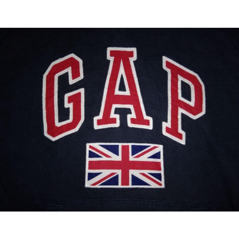 GAP UK flag hoodie sweater