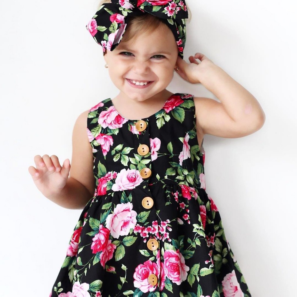 baby girl floral dress