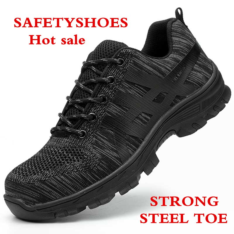 Original ASICS Men/Women Steel Toe Safety Shoes Work shoes Hiking Shoes ...